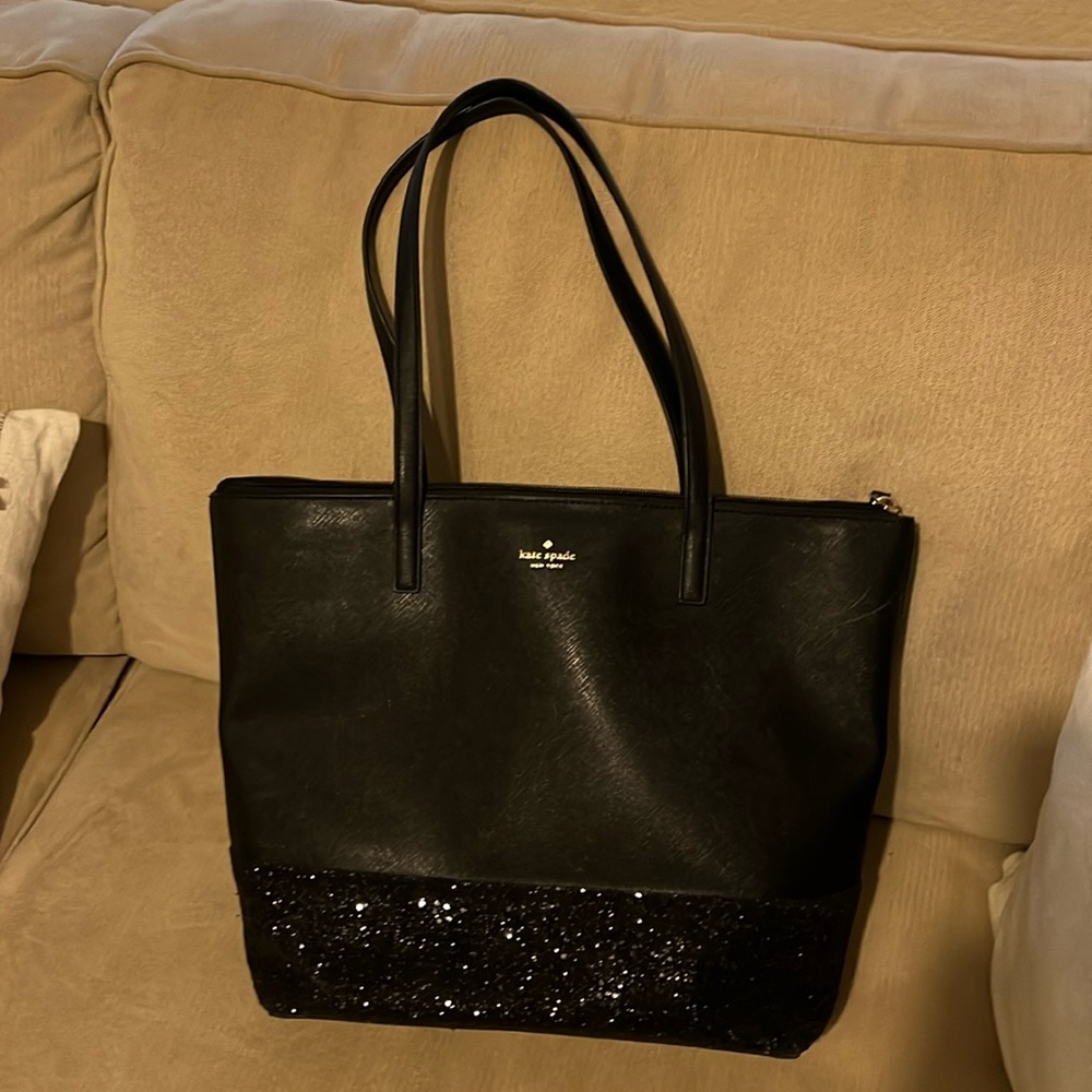 Kate spade sparkle tote bag